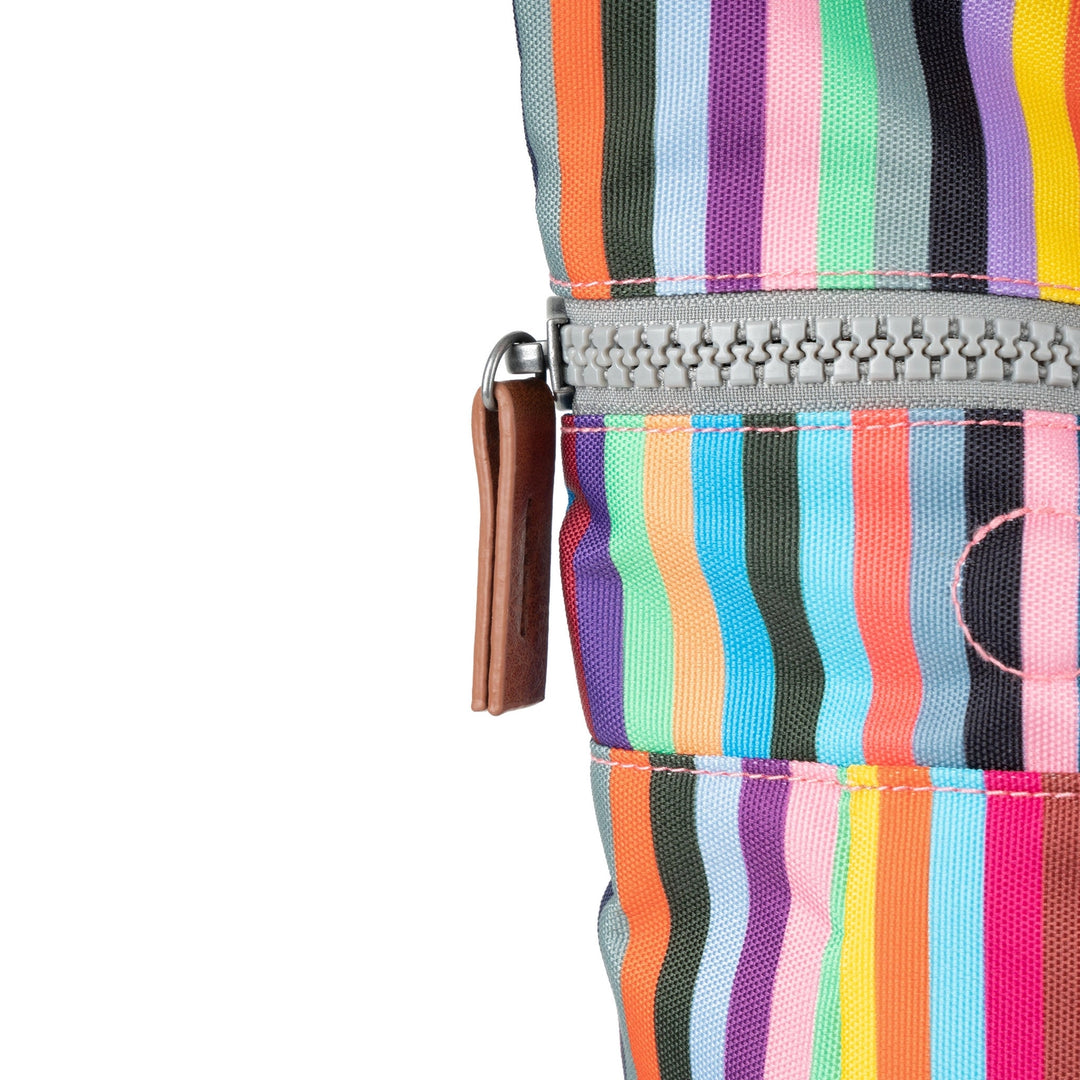 Canfield Medium Backpack in Multi Stripe Canvas