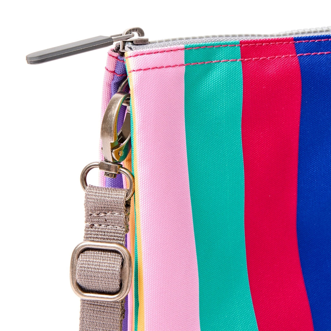 Carnaby XL Crossbody Bag in Multi Stripe Wide Canvas