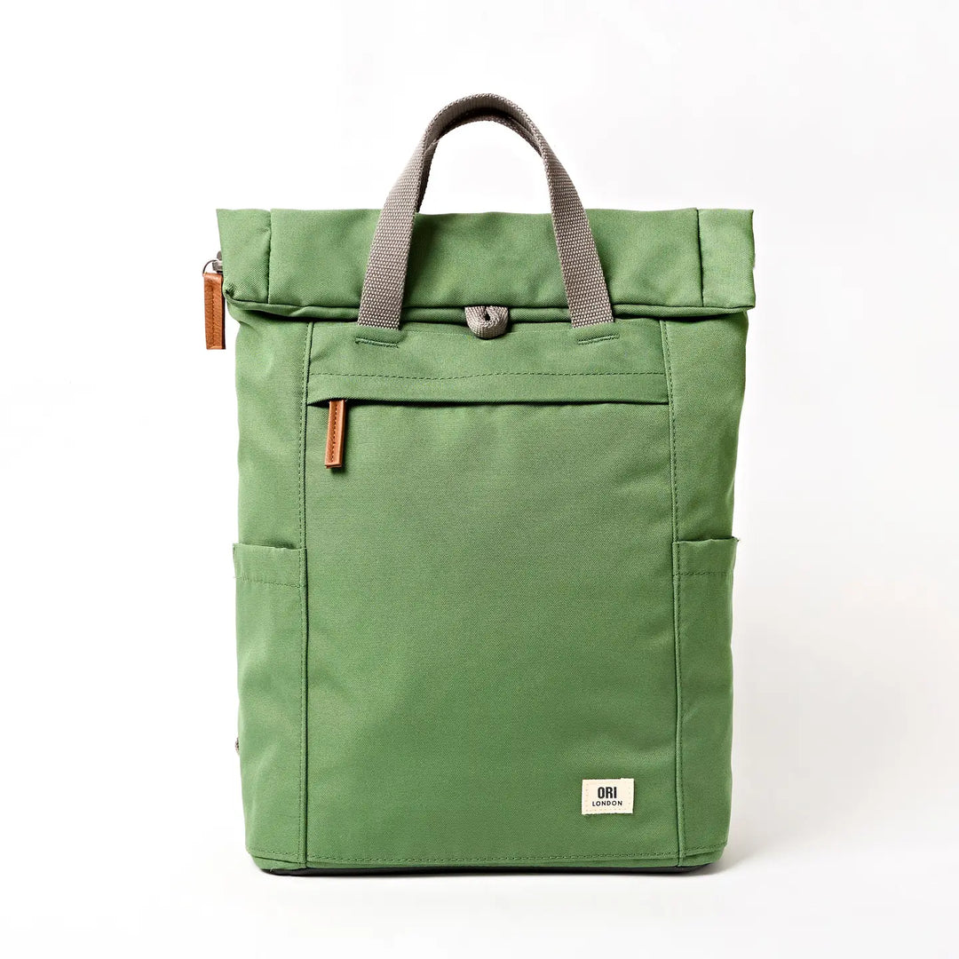 Finchley Medium Backpack in Artichoke Canvas