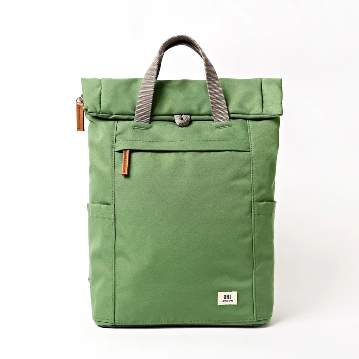 Finchley Medium Backpack in Artichoke Canvas
