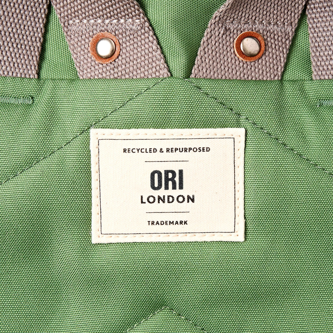 Finchley Medium Backpack in Artichoke Canvas