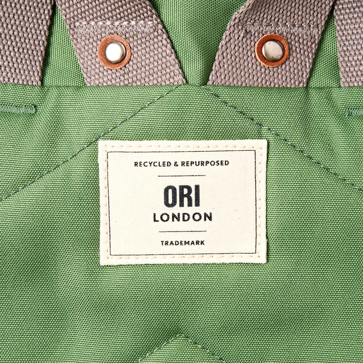 Finchley Medium Backpack in Artichoke Canvas