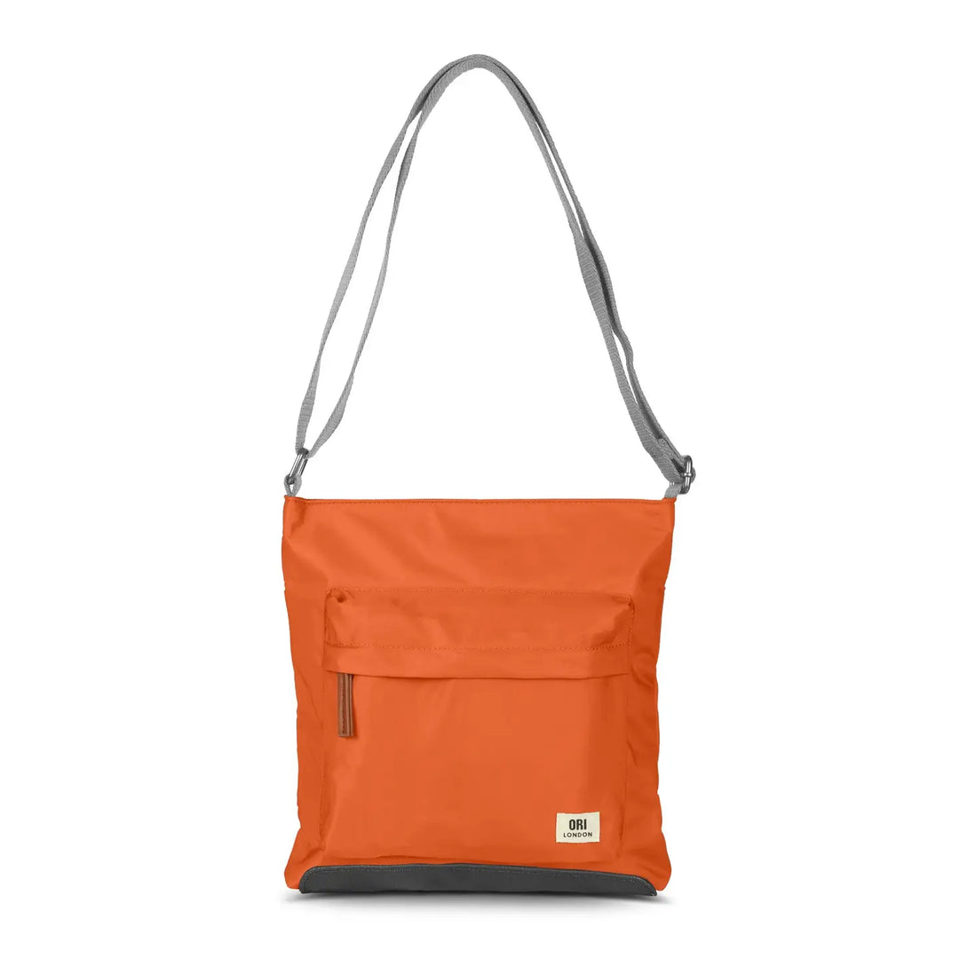 Kennington Medium Crossbody Bag in Burnt Orange Nylon