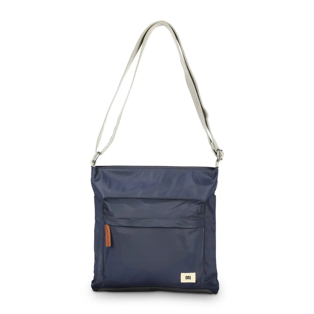 Kennington Medium Crossbody Bag in Midnight Blue Nylon