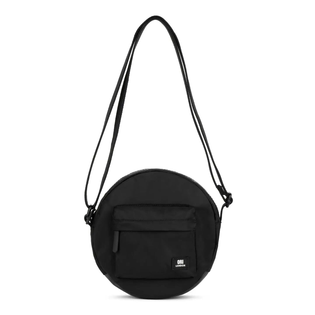 All Black Paddington Small Crossbody Bag in Black Nylon