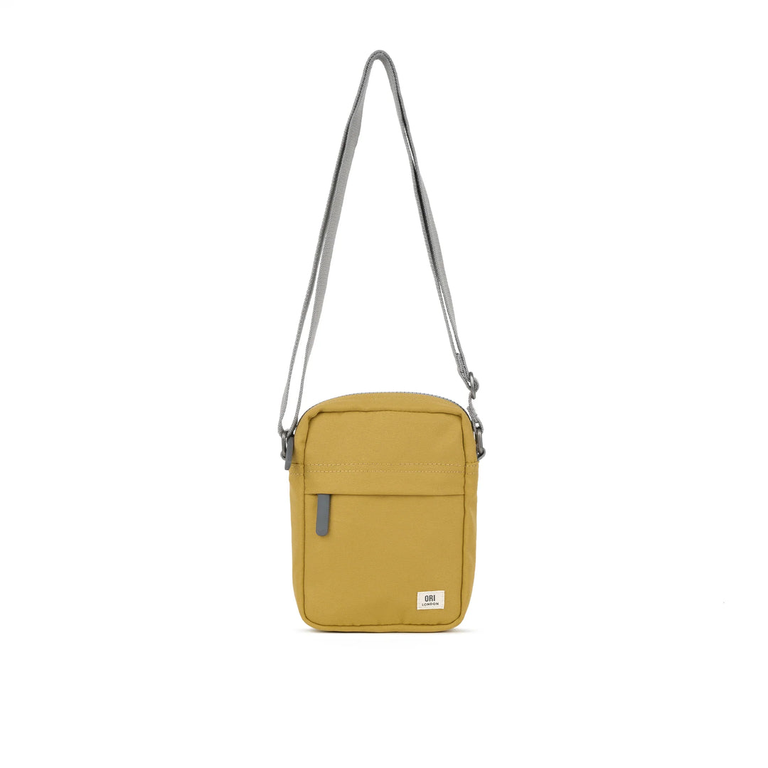 Bond Small Pocket Crossbody Bag in Flax Canvas
