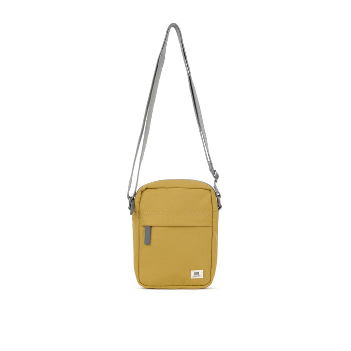 Bond Small Pocket Crossbody Bag in Flax Canvas
