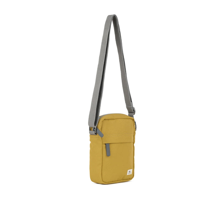 Bond Small Pocket Crossbody Bag in Flax Canvas