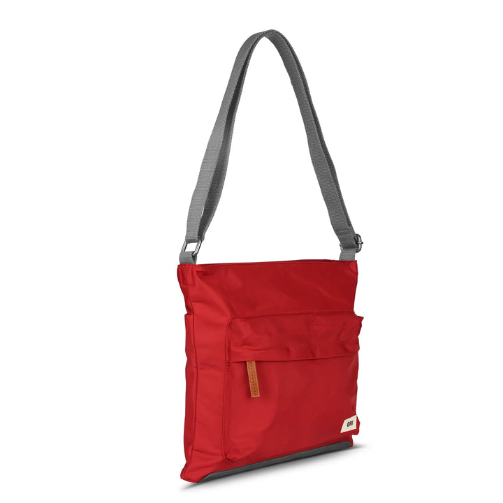 Kennington Medium Crossbody Bag in Cranberry Nylon