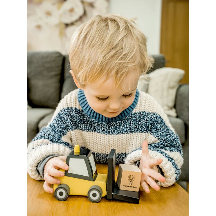 Wooden Fork Lift Truck