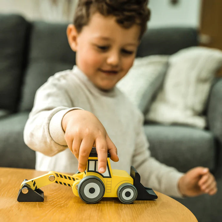 Wooden Scoop Digger Truck
