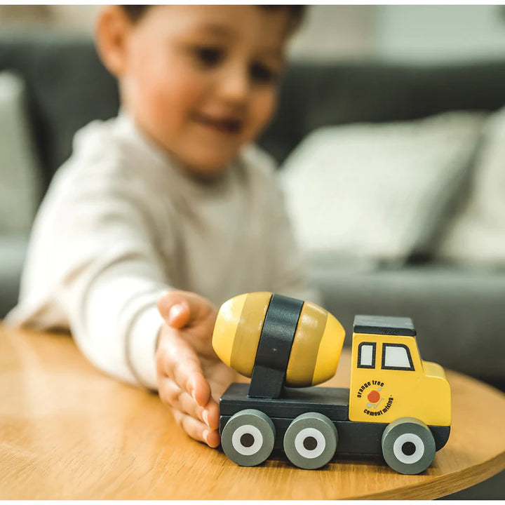 Wooden Cement Mixer Truck