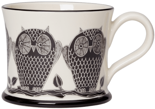 Owl Mug by Moorland Pottery