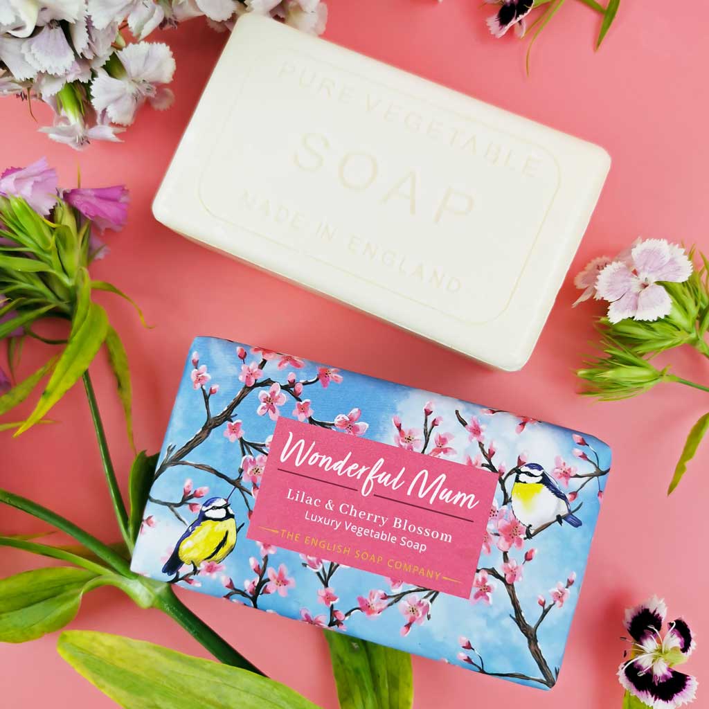 Occasions Lilac & Cherry Blossom Wonderful Mum Soap