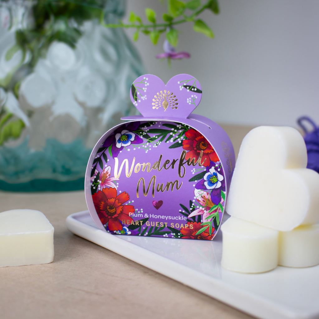 Occasions Wonderful Mum Heart Guest Soaps