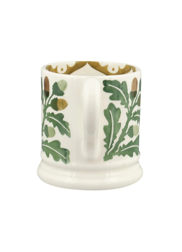 Oak Hand-Stamped 1/2 Pint Mug