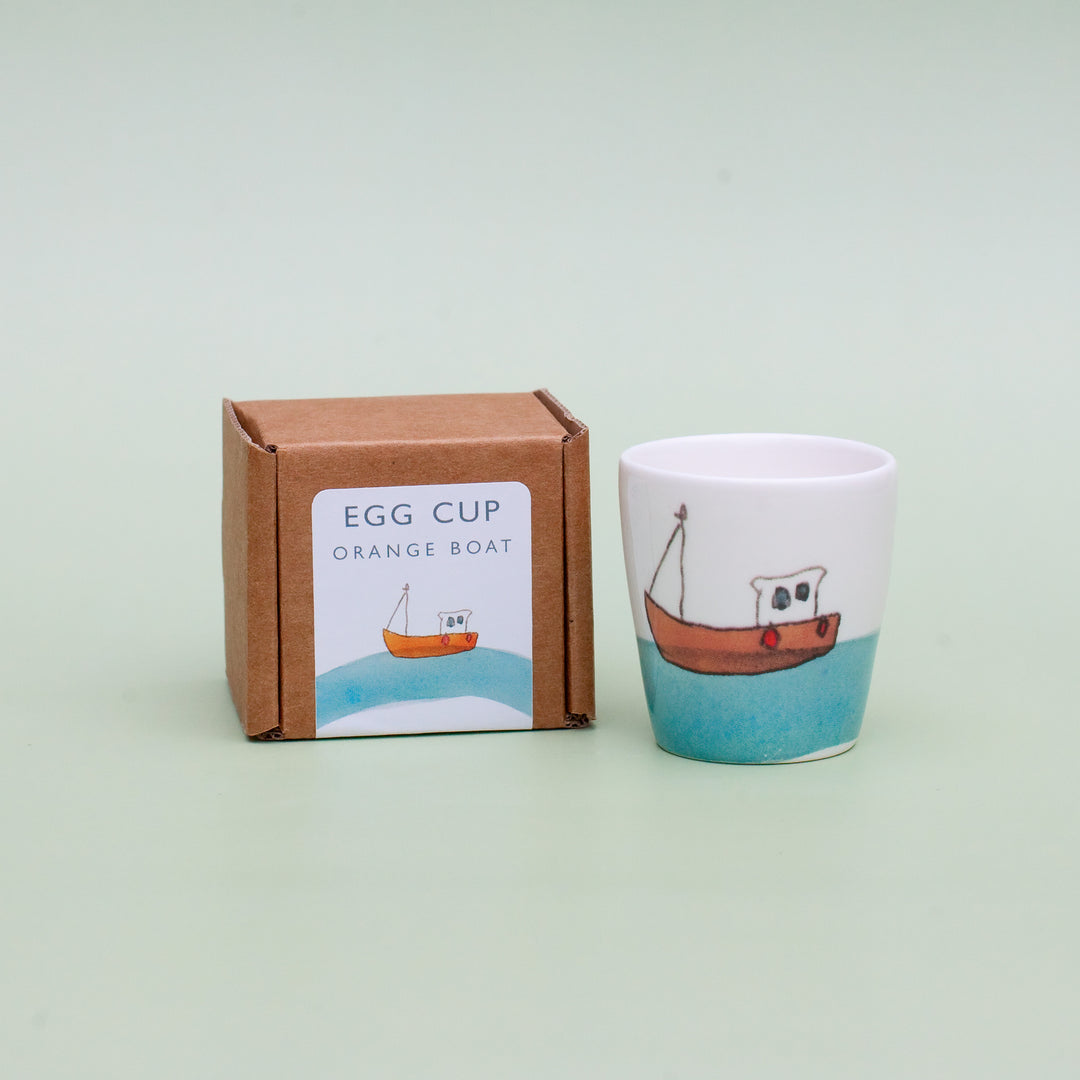 Orange Boat Egg Cup