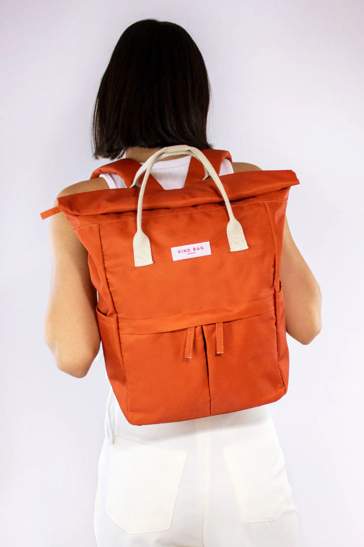Burnt Orange Hackney Medium Backpack