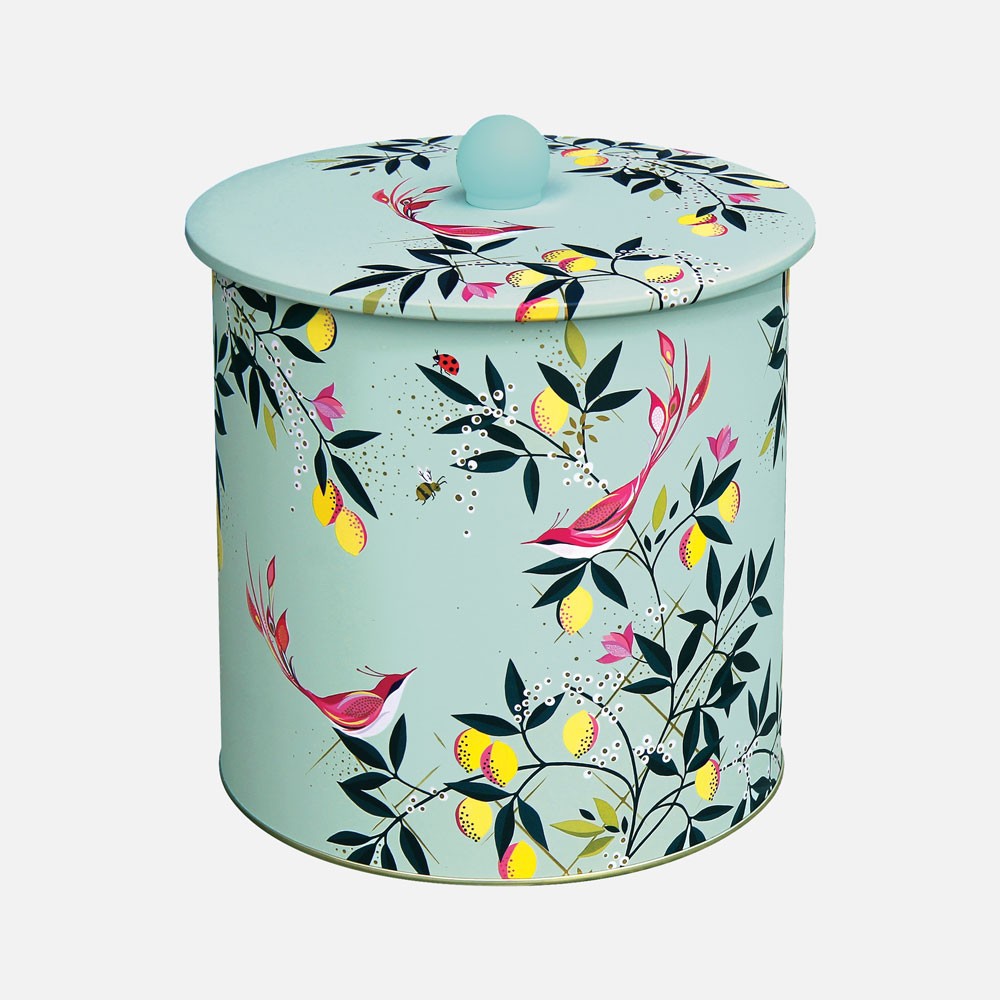 Duck Egg Orchard Biscuit Barrel