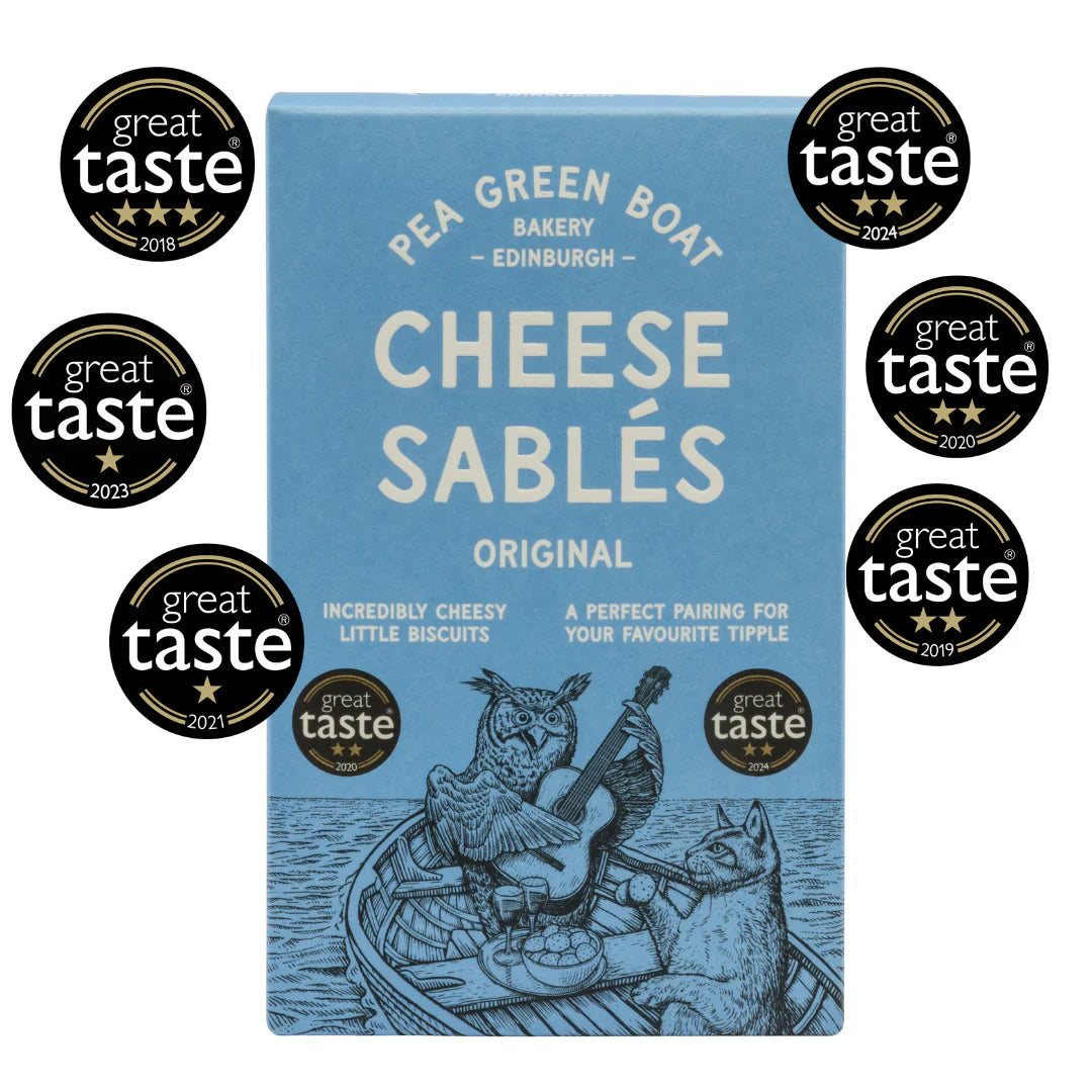 Pea Green Boat Bakery Original Recipe Cheese Sablés
