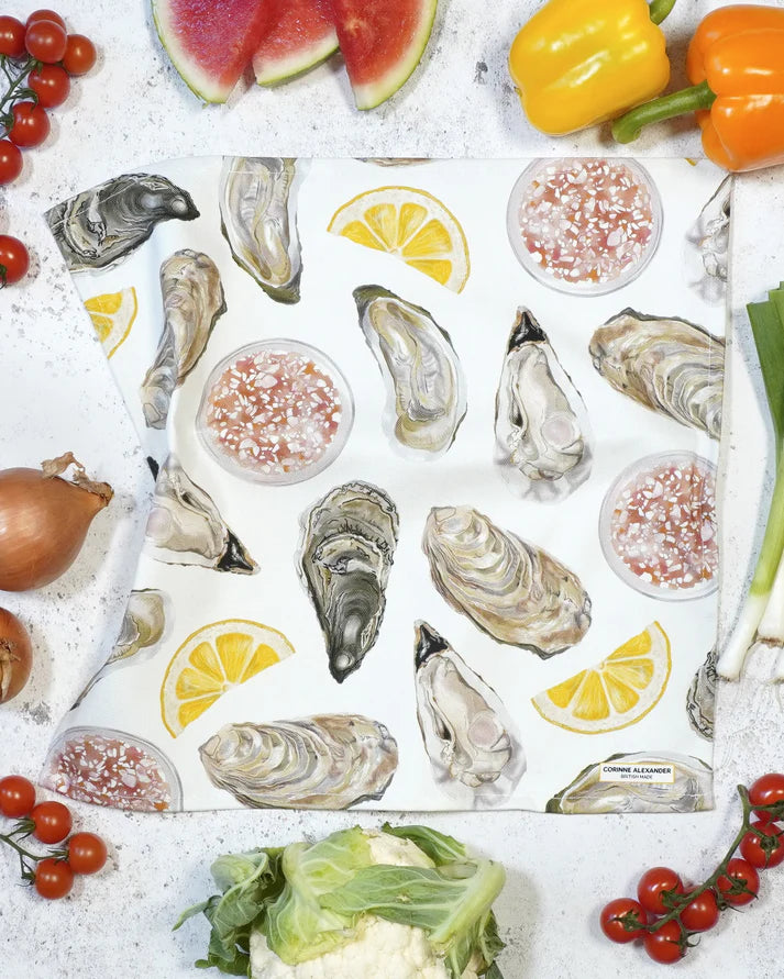 Oyster Napkin by Corinne Alexander