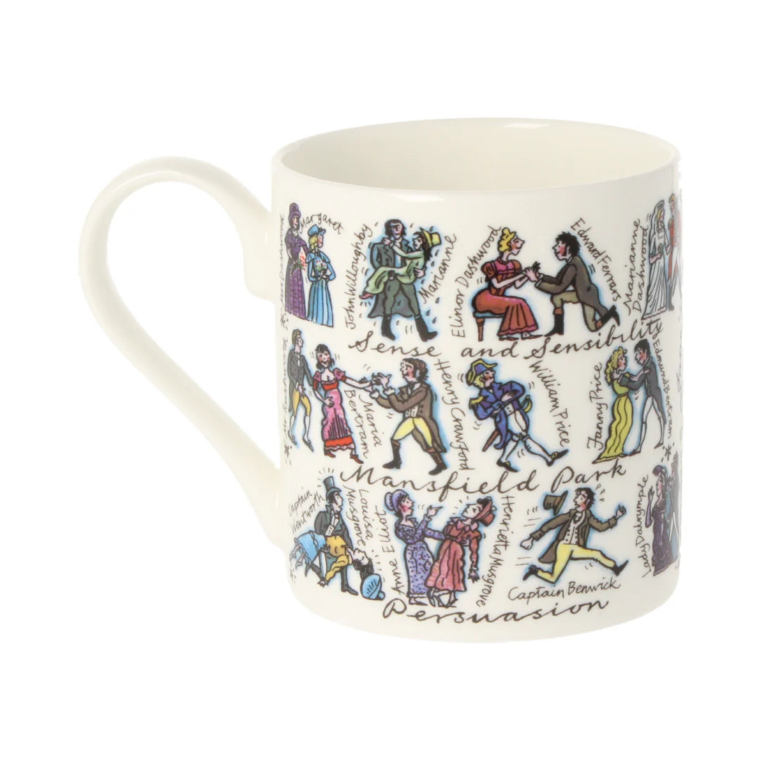 Jane Austen Bone China Mug