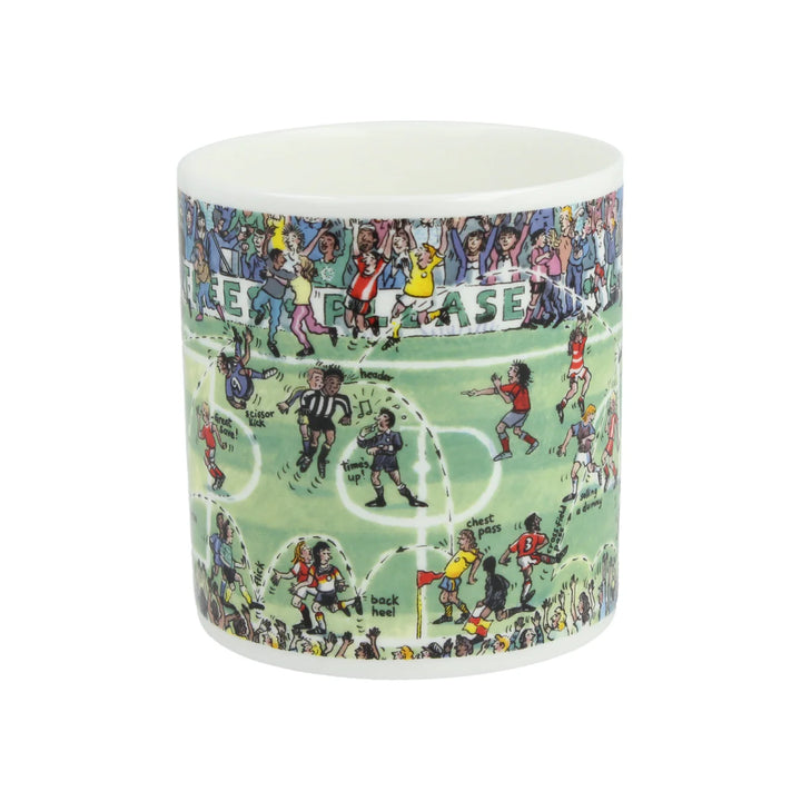 Football!! Bone China Mug - 12 oz