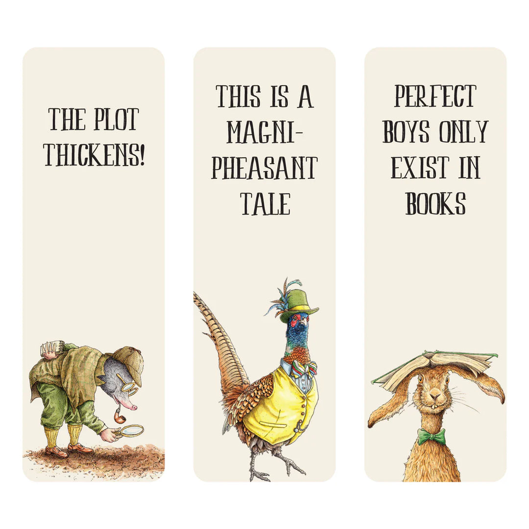 Avid Reader Bookmarks (Set of 3)