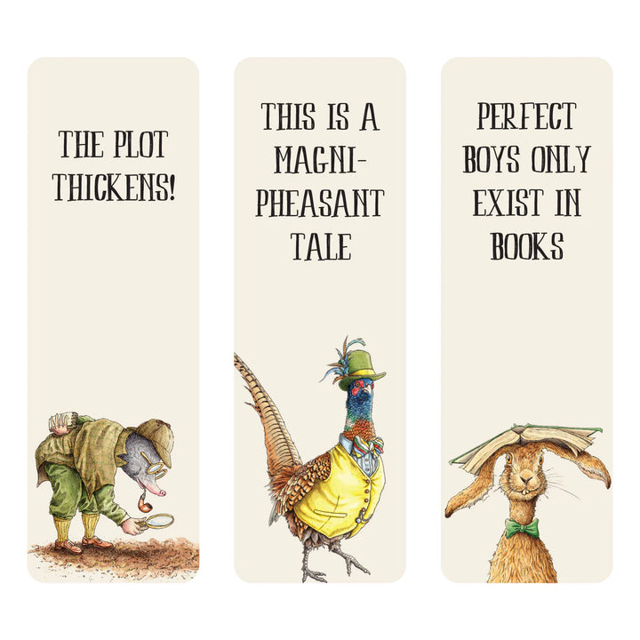 Avid Reader Bookmarks (Set of 3)