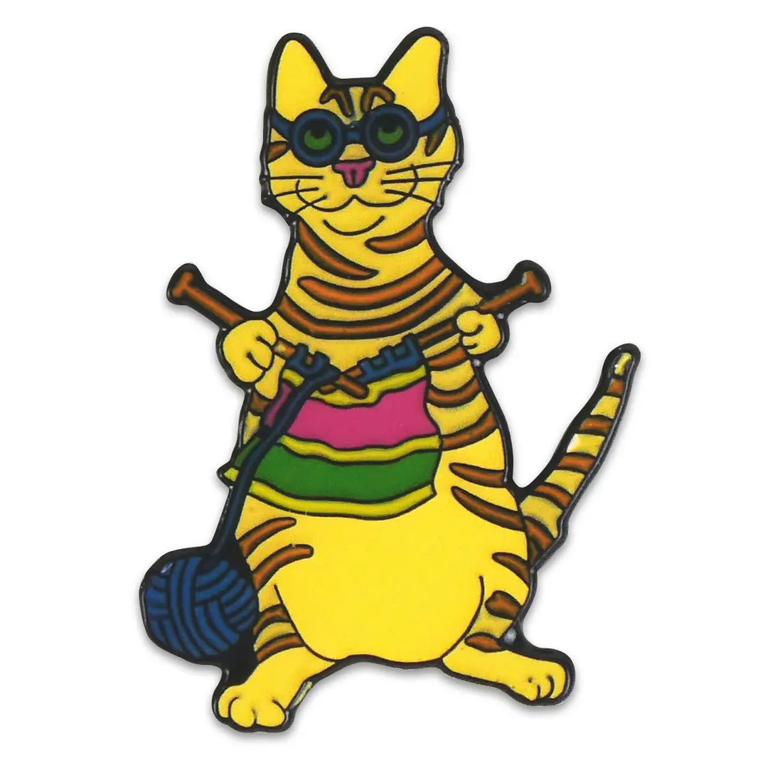 Kittens in Mittens Enamel Pin in a Tin