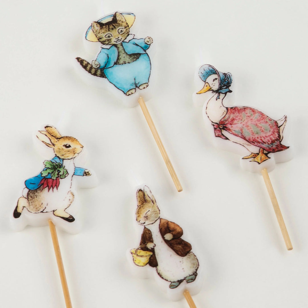 Peter Rabbit In the Garden Candles