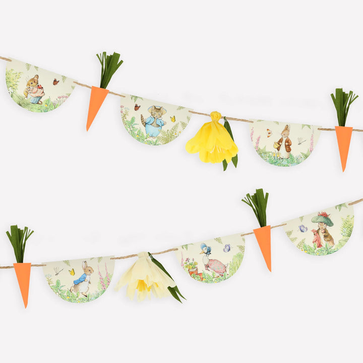 Peter Rabbit In The Garden Garland