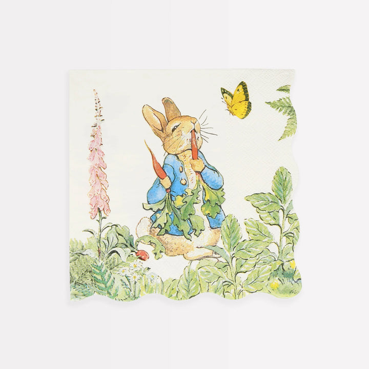 Peter Rabbit In the Garden Large Napkins