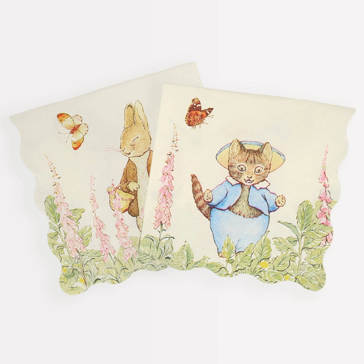 Peter Rabbit In the Garden Large Napkins