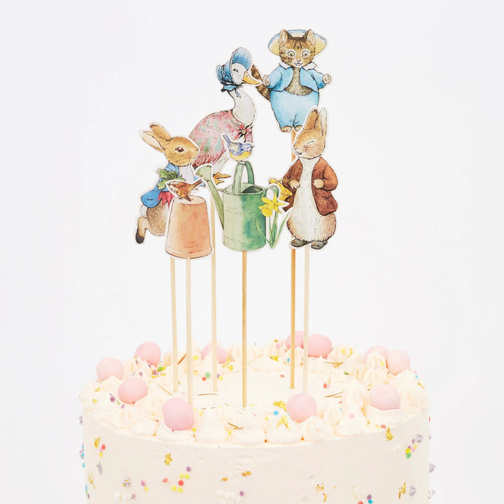 Peter Rabbit Cake Toppers