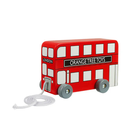 London Bus Pull Along Toy