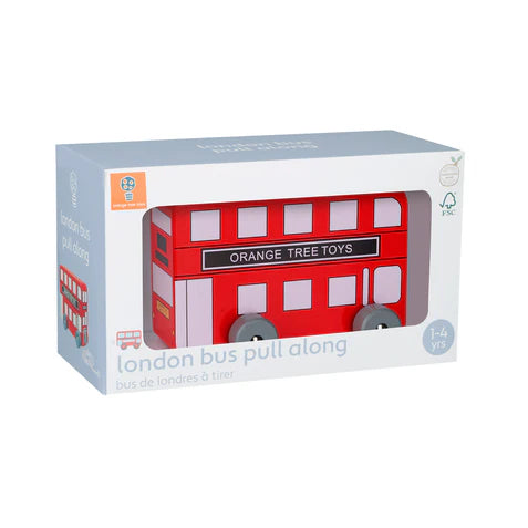 London Bus Pull Along Toy