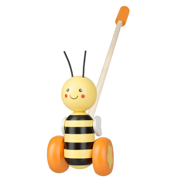 Push Along Wooden Honey Bee Toy