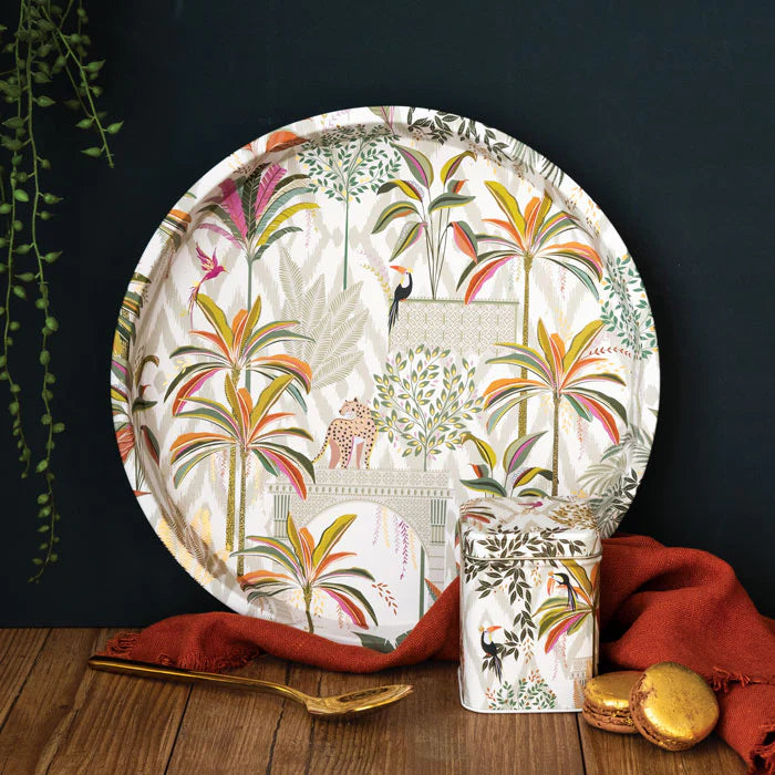 Palm Garden Mini Tea Tin