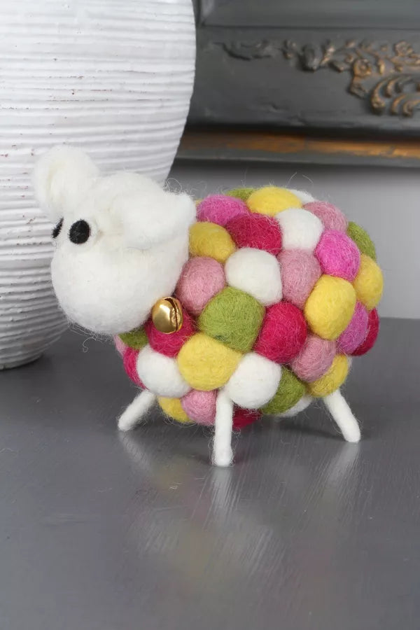 Pamela The Pretty Lamb Felt Sheep