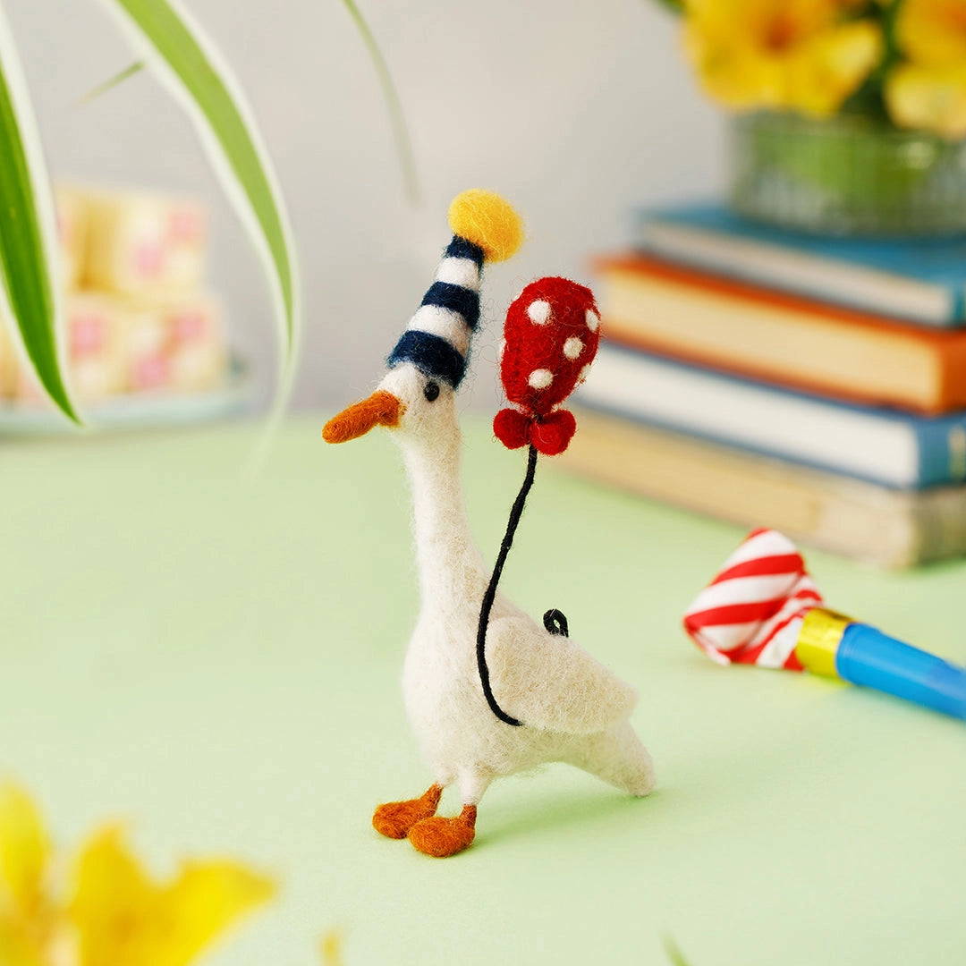 Pat The Party Duck Felt Animal
