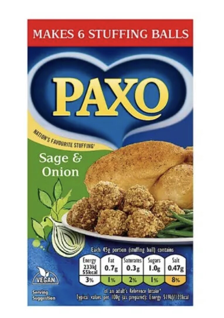 Small Paxo Sage & Onion Stuffing Mix
