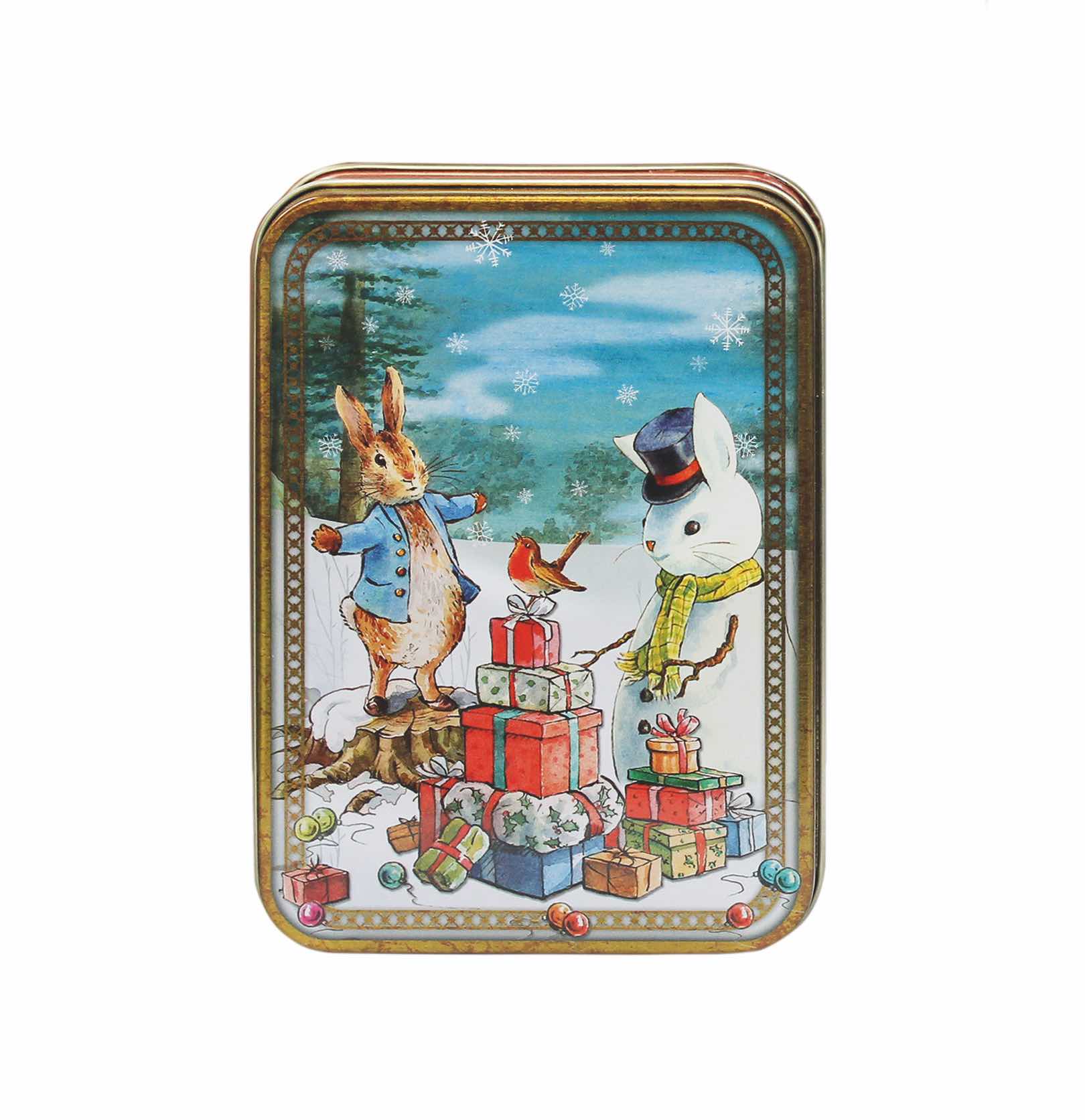 Peter Rabbit Christmas Small Rectangular Tin – The Bee's Knees British ...