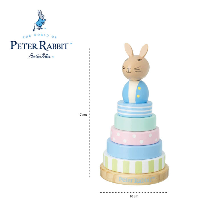 Peter Rabbit Wooden Stacking Rings
