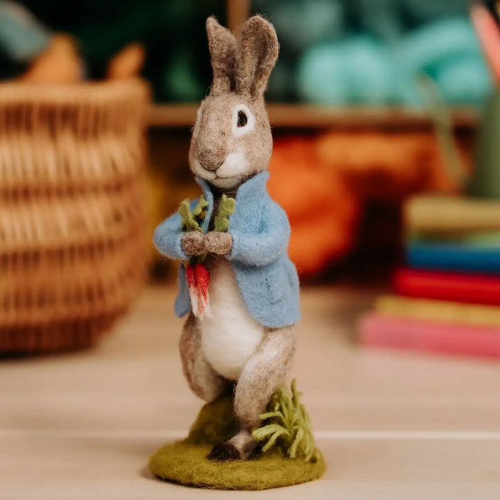 Peter Rabbit and the Stolen Radishes Needle Felting Craft Kit