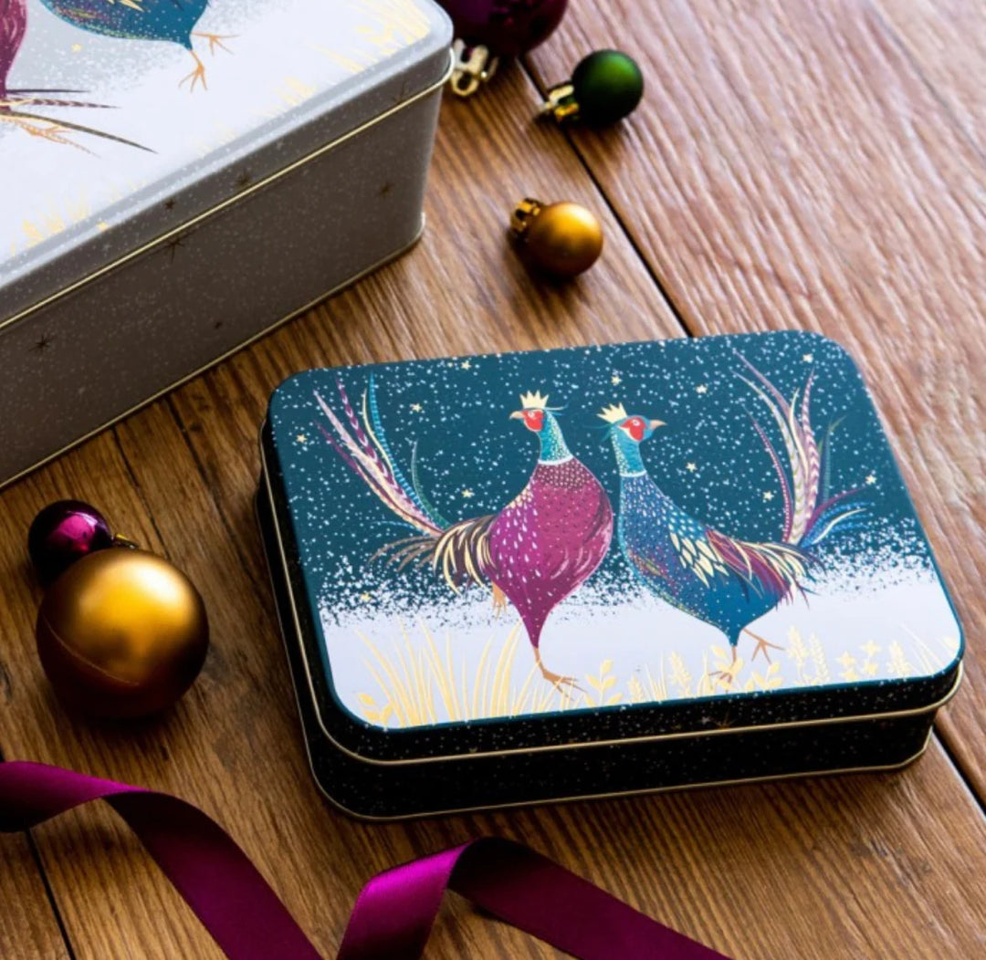 Sara Miller Woodland Christmas Pocket Tins