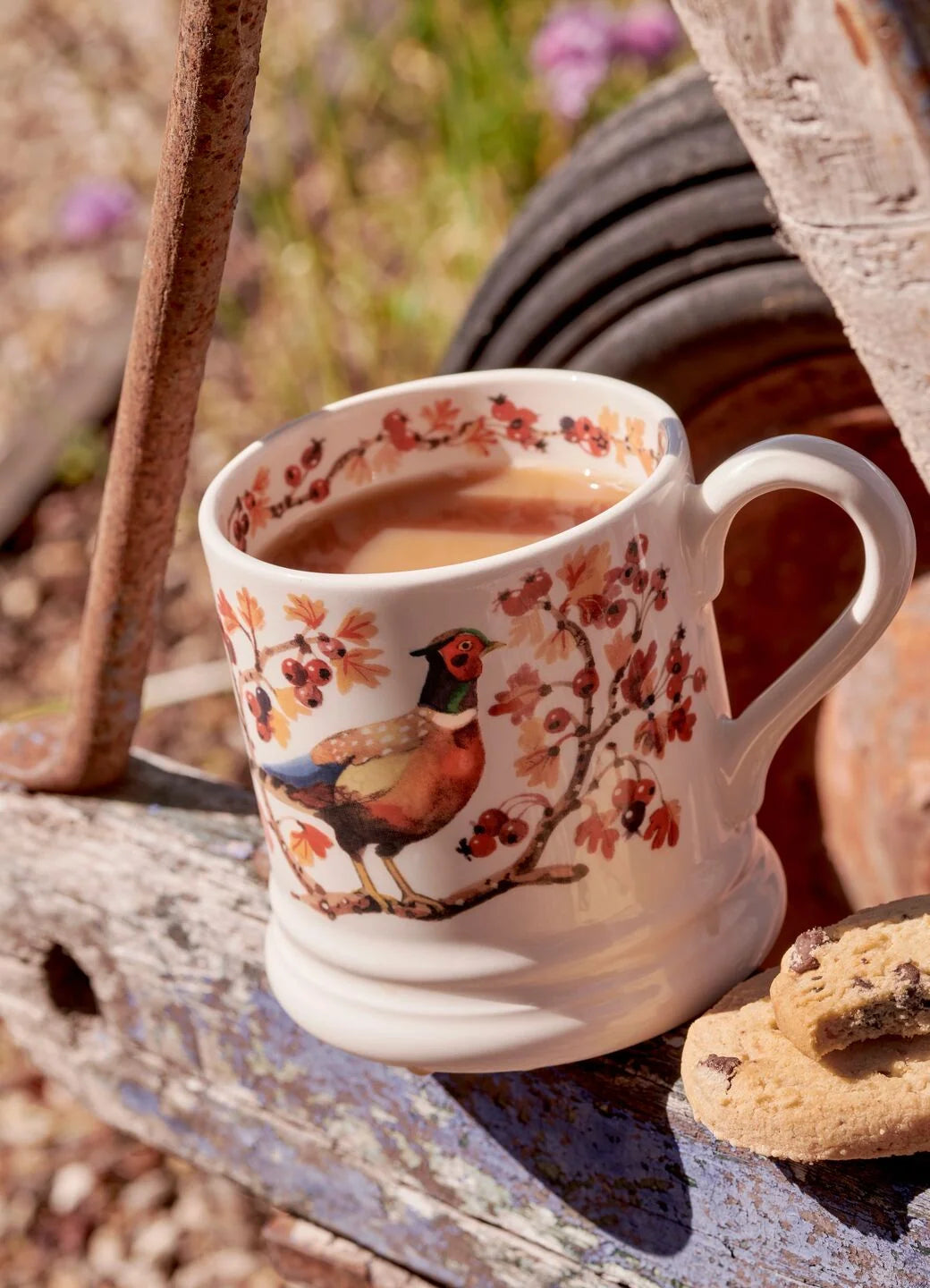 Pheasant in Hawthorn 1/2 Pint Mug