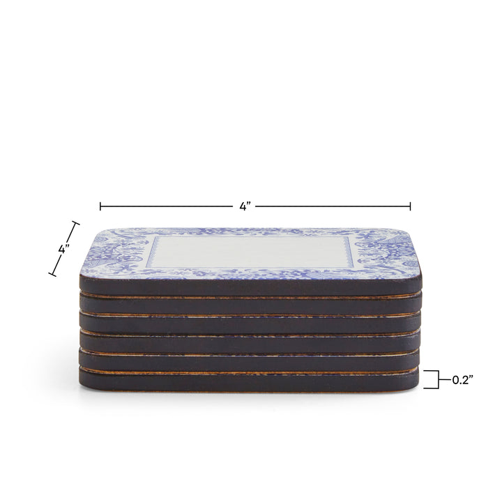 Spode Brocato Coasters - Set of 6