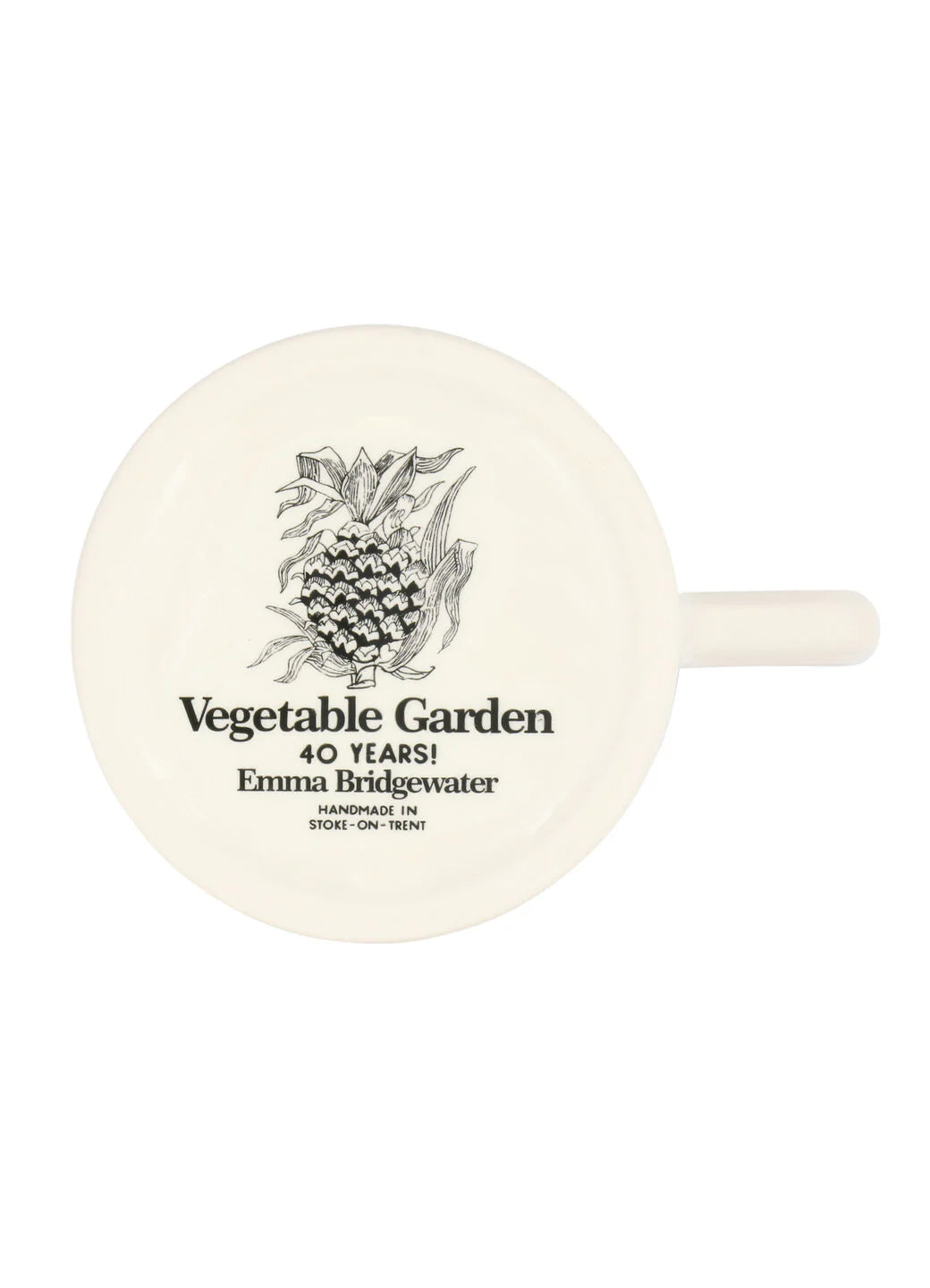 Pineapple 40 Years 1/2 Pint Mug