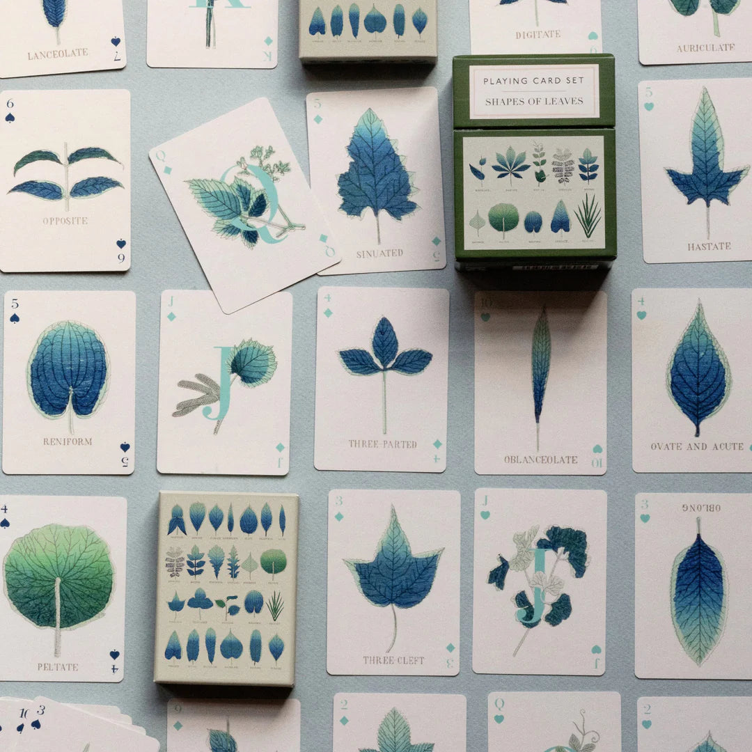 Shapes of Leaves Playing Cards - Set of 2 Decks